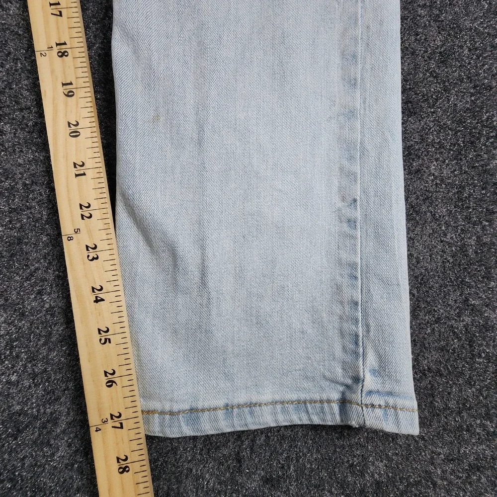 Levi's 511 Slim Fit Jeans Mens 36x29 Fit 35x27.5 Light Wash Denim Stretch